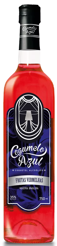 Gin Cogumelo Azul - Frutas Vermelhas