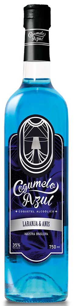 Gin Cogumelo Azul - Laranja & Anis
